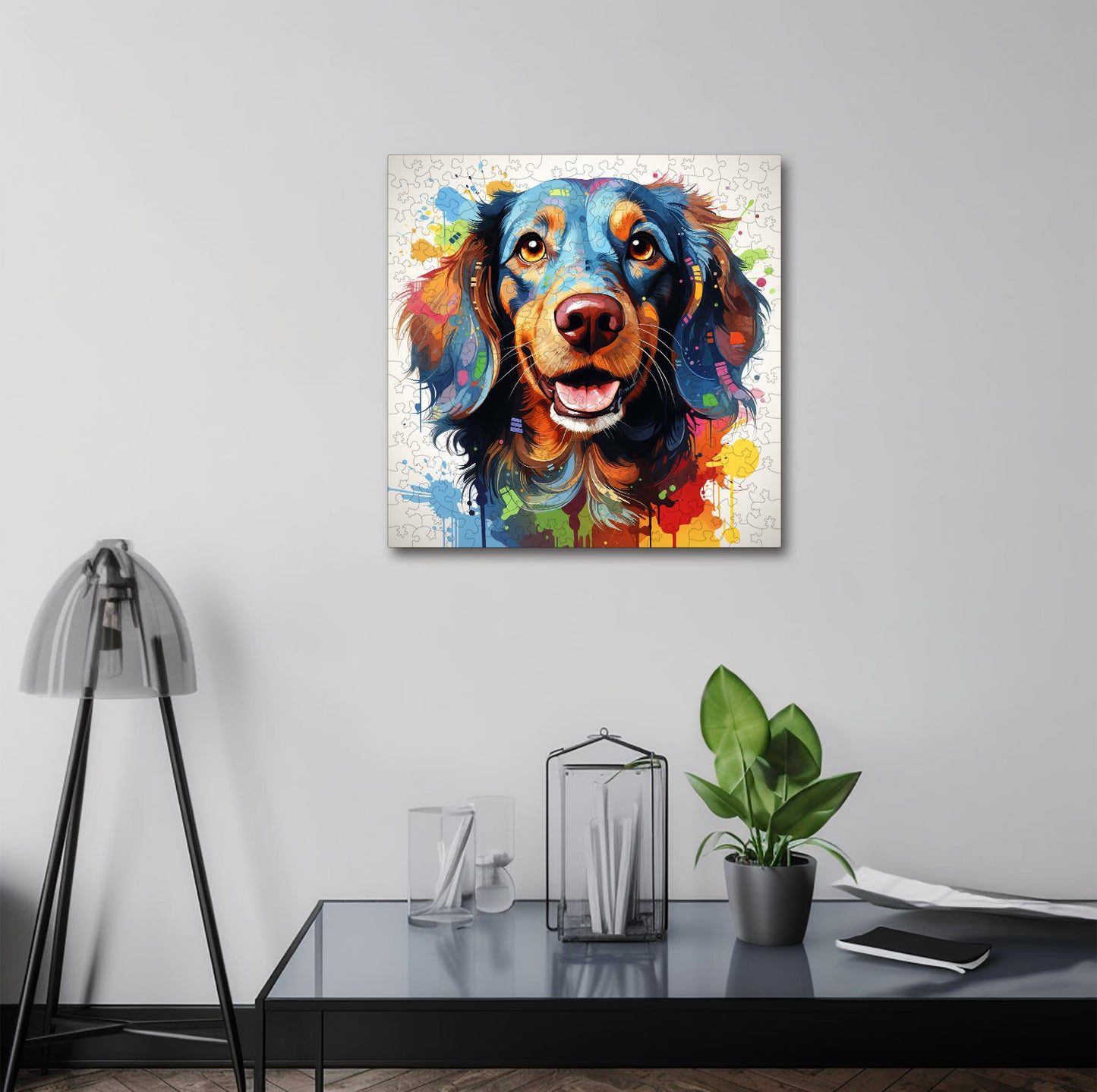Puzzle cu Animale - Caini - Dachshund 1 - 200 piese - 30 x 30 cm