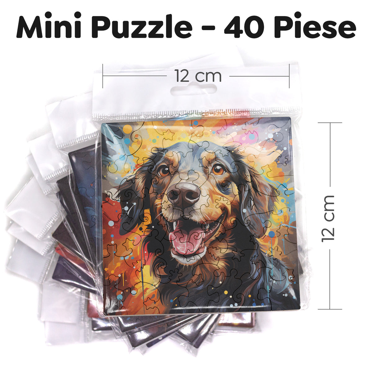 Puzzle cu Caini - Dachshund 4