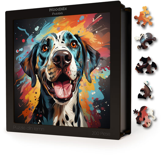 Puzzle cu Animale - Caini - Dalmatian 1 - 200 piese - 30 x 30 cm