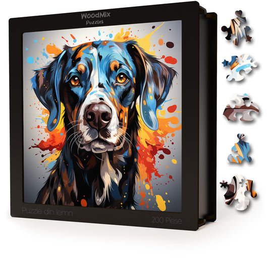 Puzzle cu Animale - Caini - Dalmatian 3 - 200 piese - 30 x 30 cm