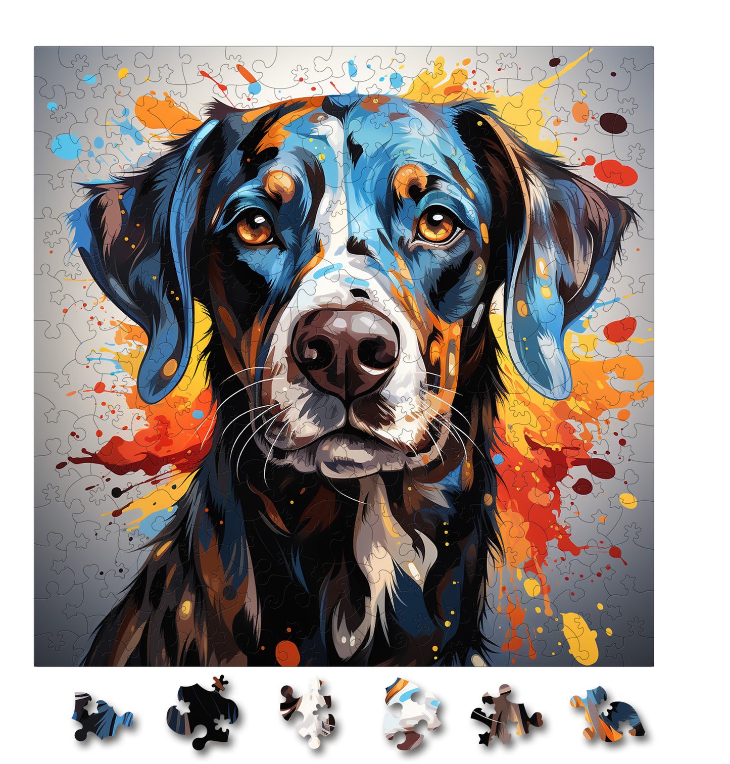 Puzzle cu Animale - Caini - Dalmatian 3 - 200 piese - 30 x 30 cm