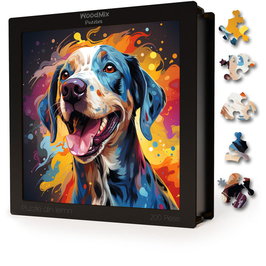 Puzzle cu Animale - Caini - Dalmatian 4 - 200 piese - 30 x 30 cm