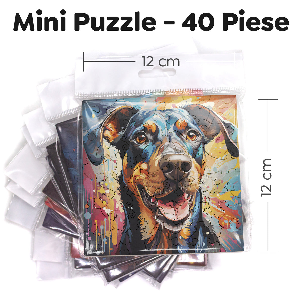 Puzzle cu Caini - Doberman Pinscher 3