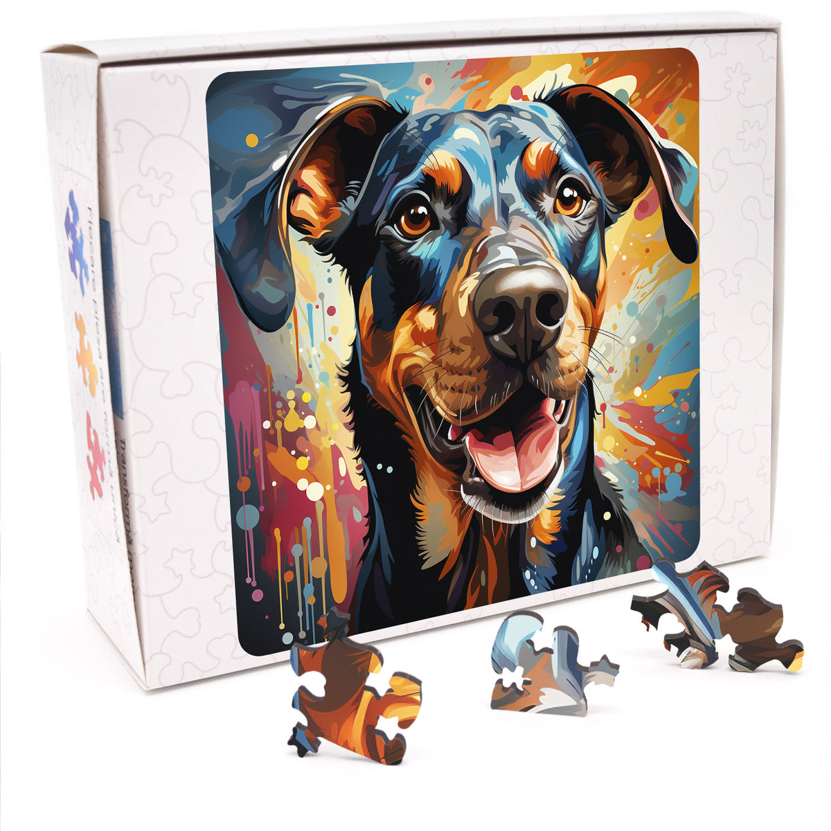 Puzzle cu Caini - Doberman Pinscher 3