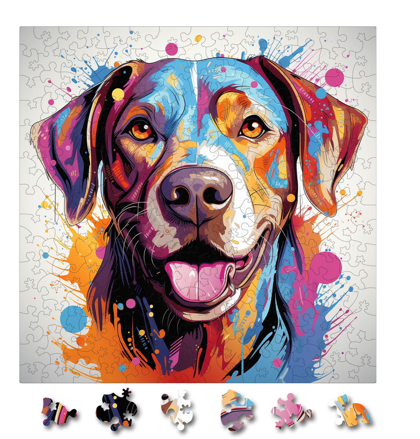 Puzzle cu Caini - Dogo Argentino 2
