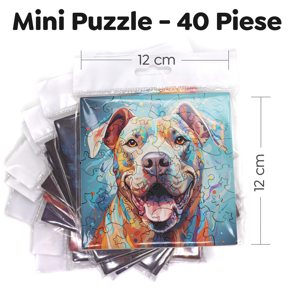 Puzzle cu Caini - Dogo Argentino 4
