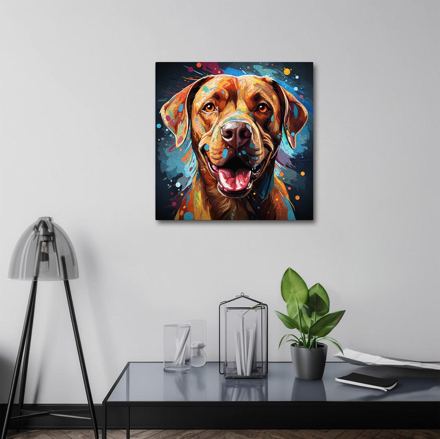 Puzzle cu Animale - Caini - Dogues de Bordeaux 1 - 200 piese - 30 x 30 cm