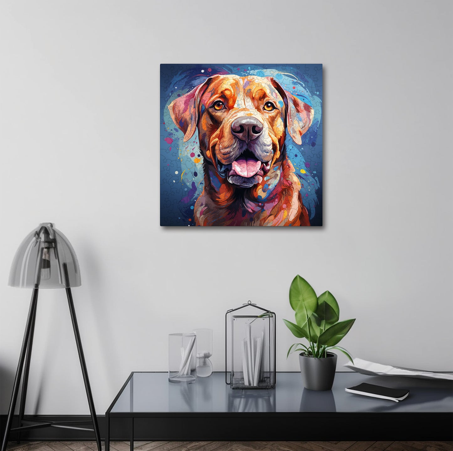 Puzzle cu Animale - Caini - Dogues de Bordeaux 3 - 200 piese - 30 x 30 cm