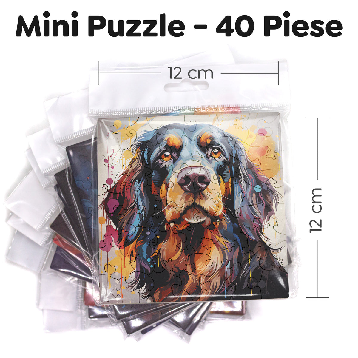 Puzzle cu Caini - Japanese Chin 3