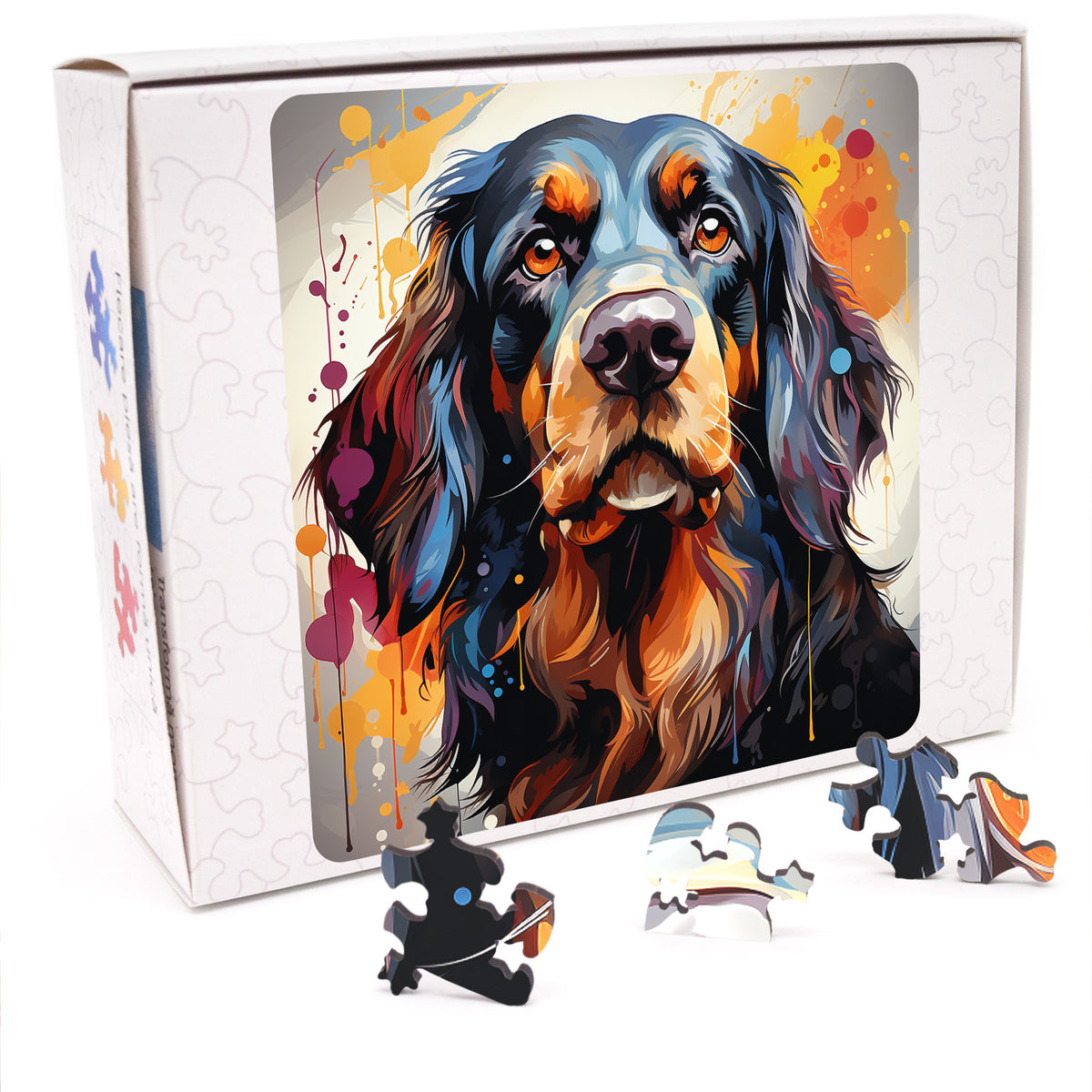 Puzzle cu Caini - Japanese Chin 3