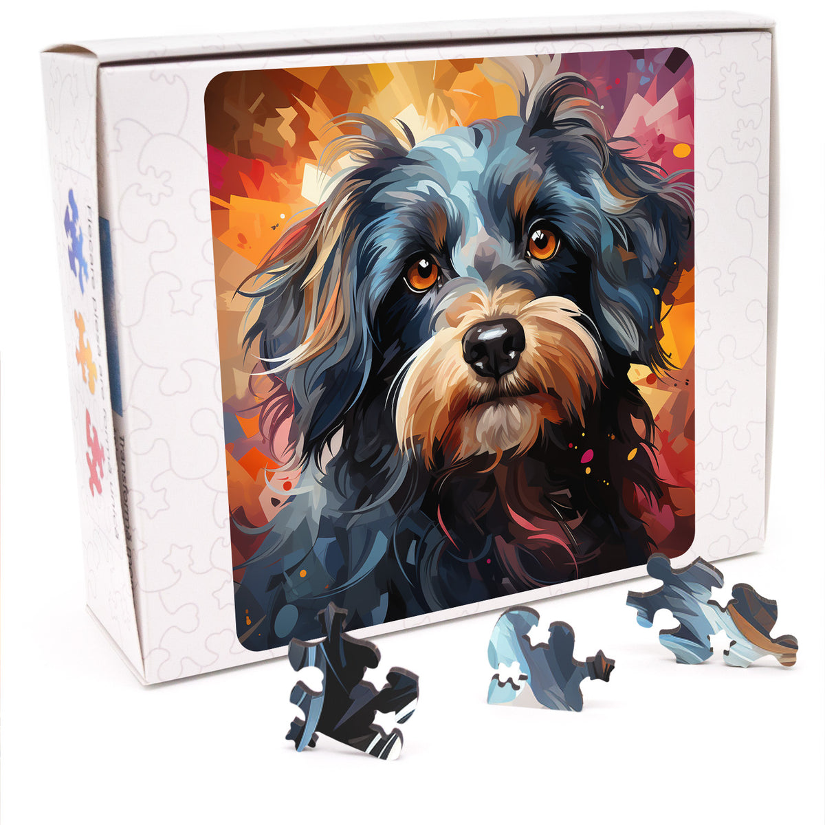 Puzzle cu Caini - Japanese Chin 3