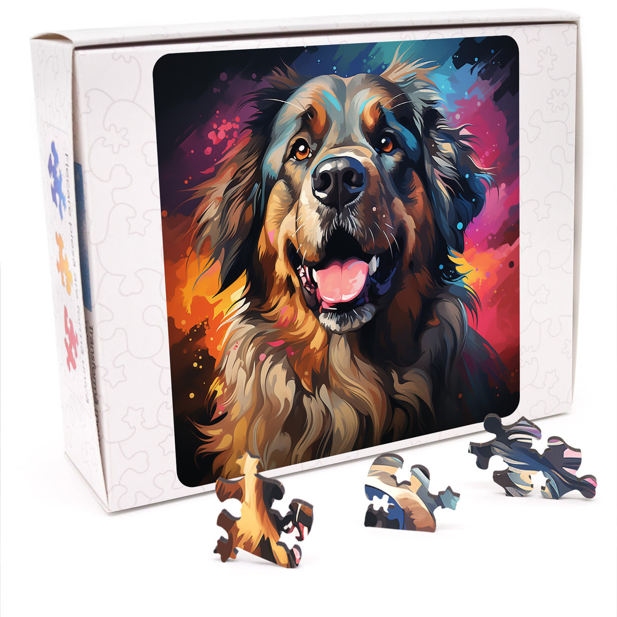 Puzzle cu Animale - Caini - Leonberger 4