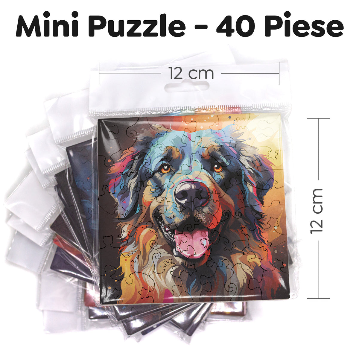 Puzzle cu Animale - Caini - Leonberger 3