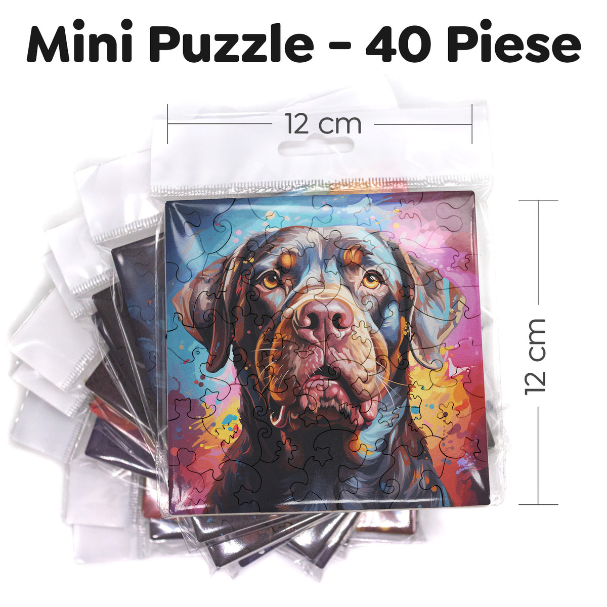 Puzzle cu Animale - Caini - Neapolitan Mastiff 1