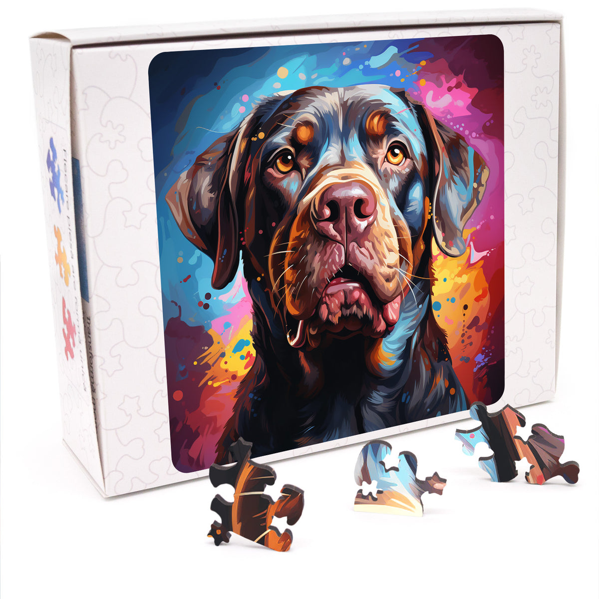 Puzzle cu Animale - Caini - Neapolitan Mastiff 1