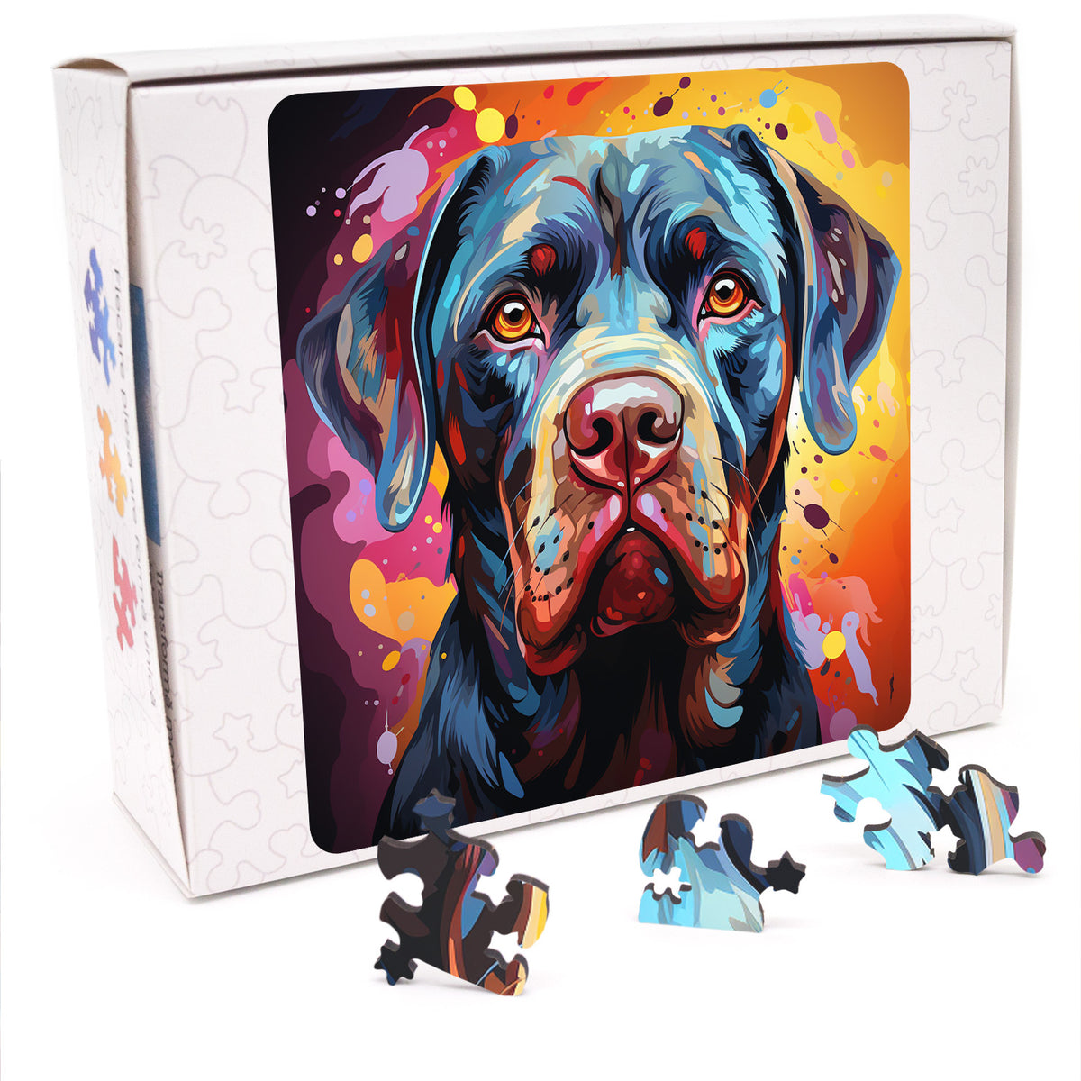 Puzzle cu Animale - Caini - Neapolitan Mastiff 4