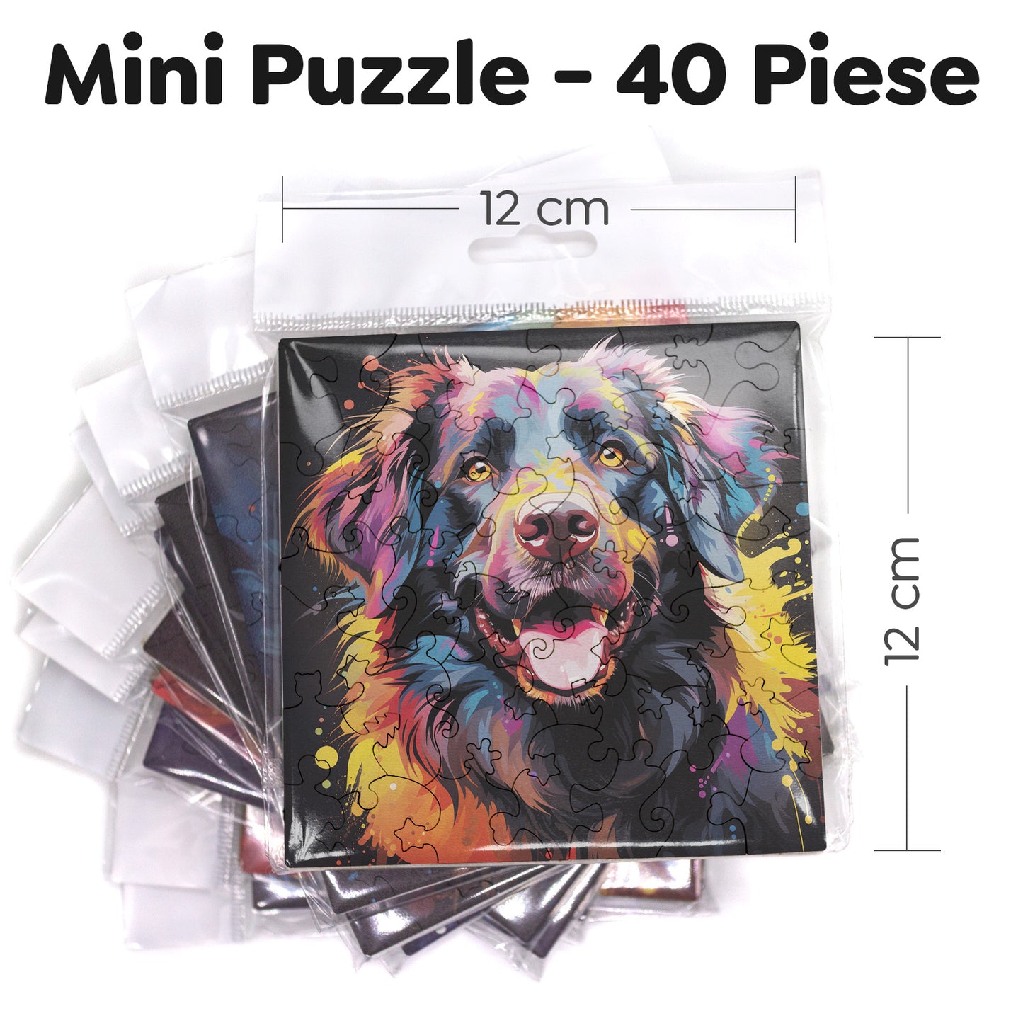 Puzzle cu Animale - Caini - Newfoundland 3
