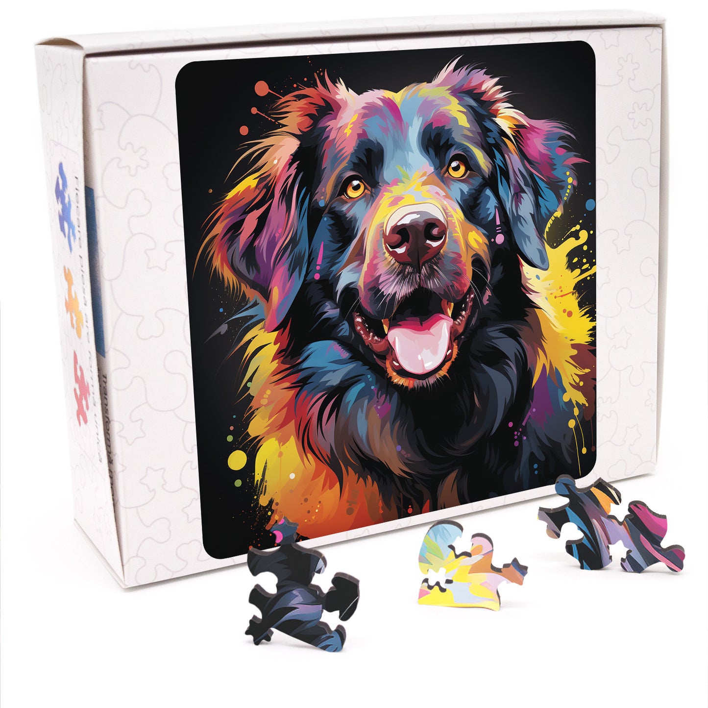 Puzzle cu Animale - Caini - Newfoundland 3