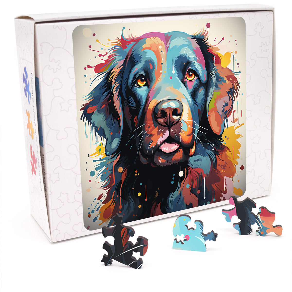 Puzzle cu Animale - Caini - Newfoundland 4