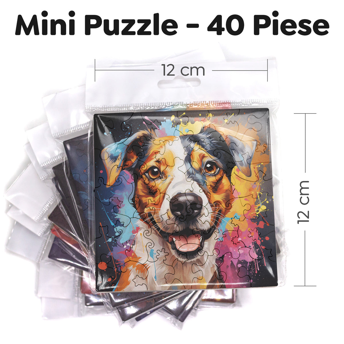 Puzzle cu Caini - Parson Russell Terrier 3