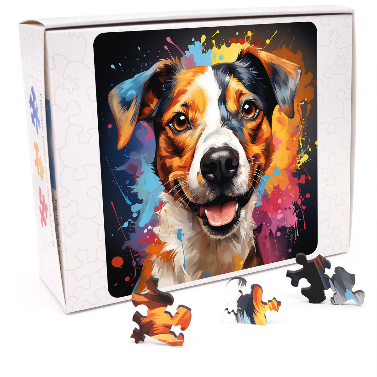 Puzzle cu Caini - Parson Russell Terrier 3