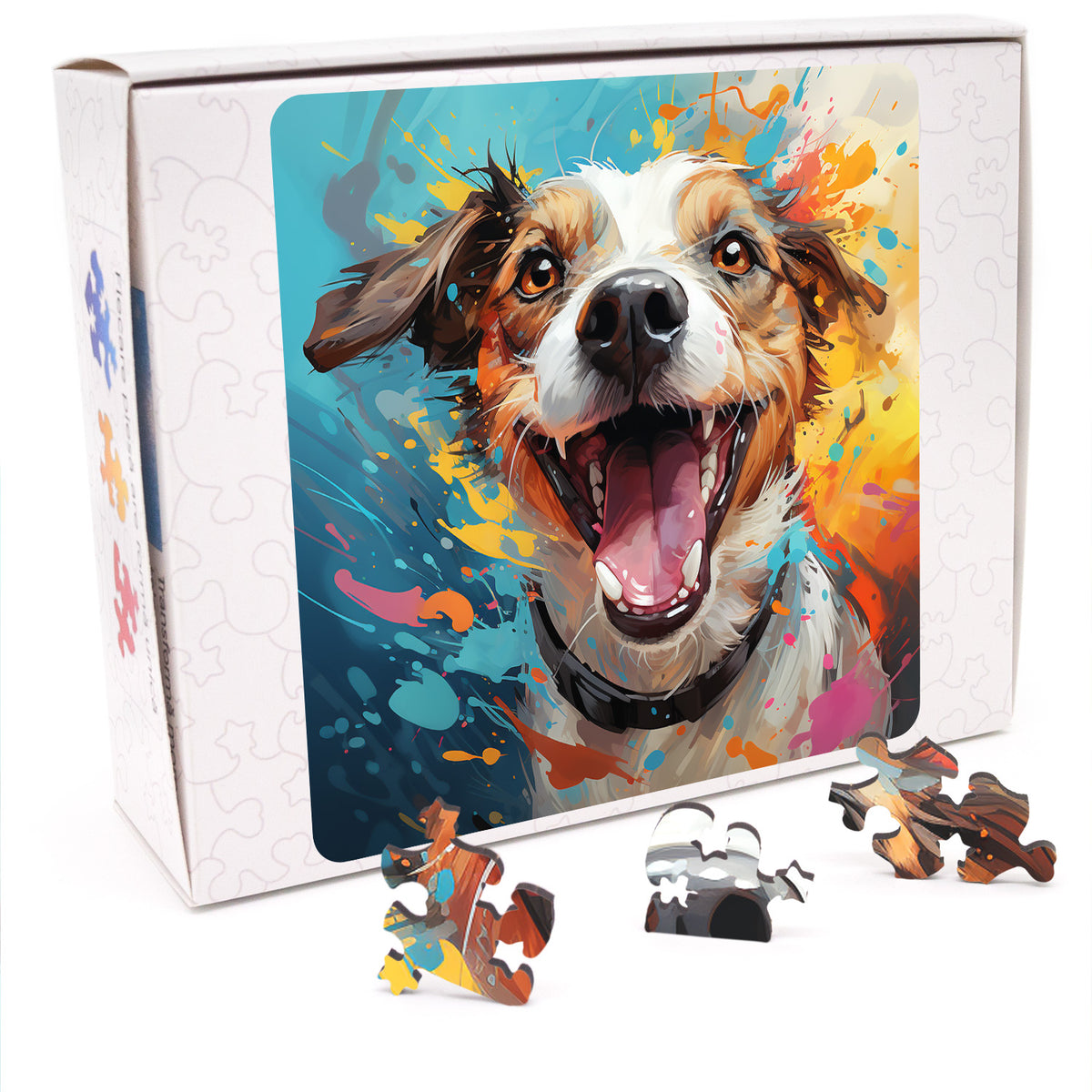 Puzzle cu Caini - Parson Russell Terrier 1