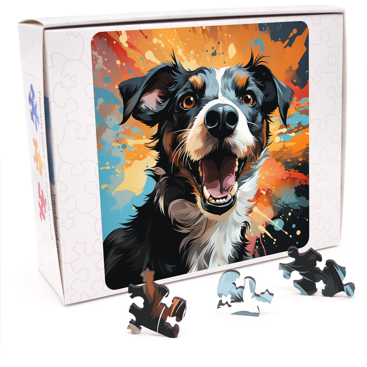Puzzle cu Caini - Parson Russell Terrier 4