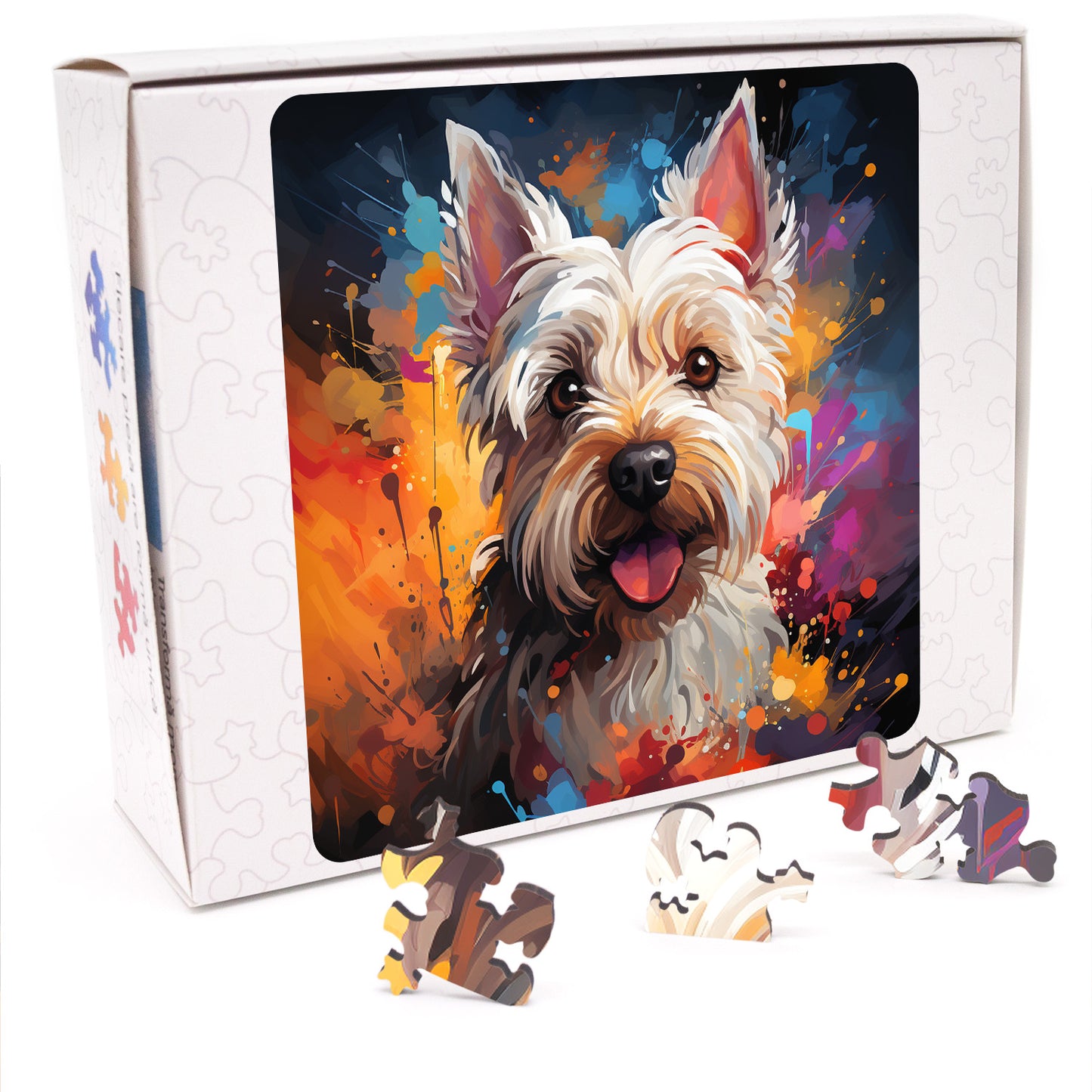Puzzle cu Caini - West Highland White Terrier 4