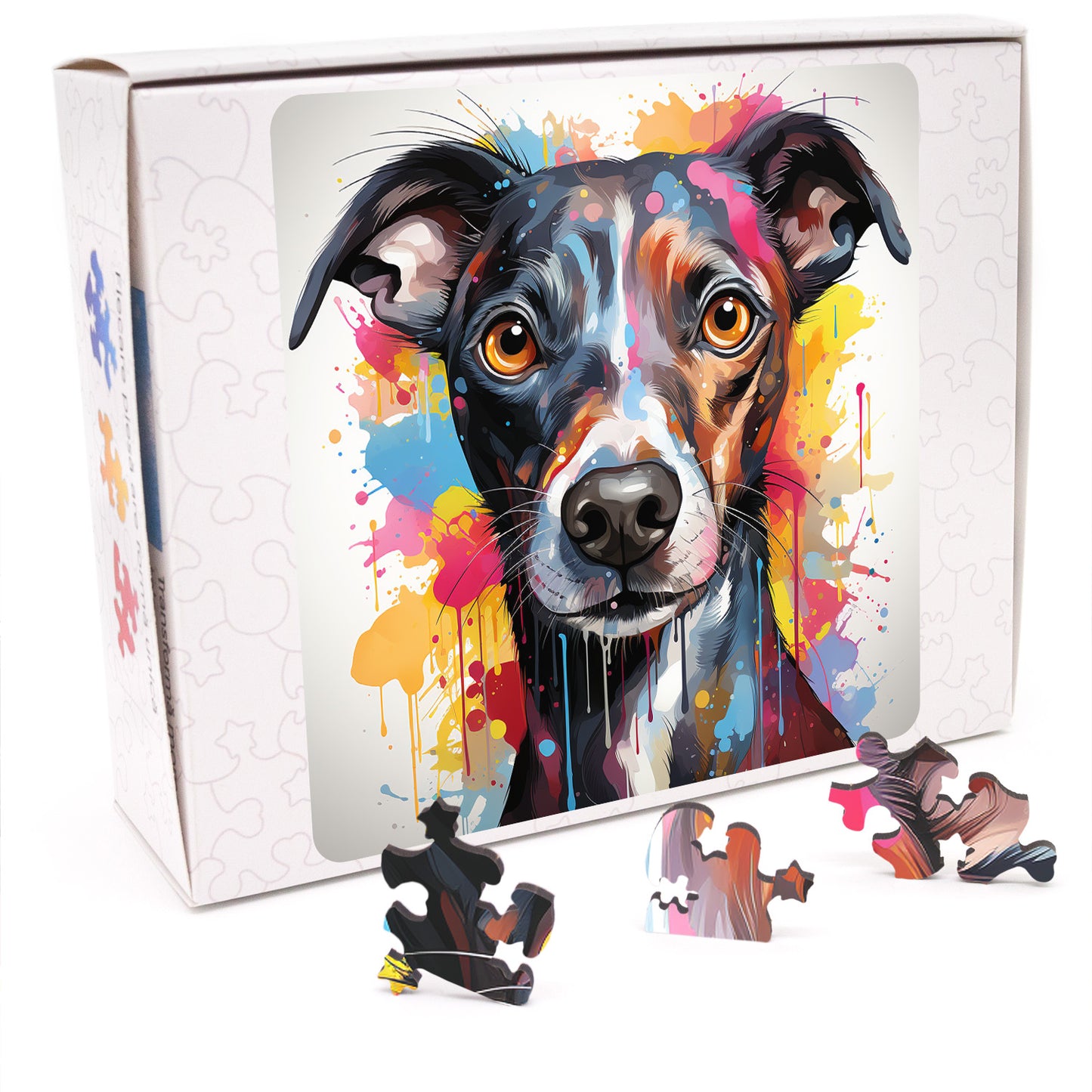 Puzzle cu Caini - Whippet 1