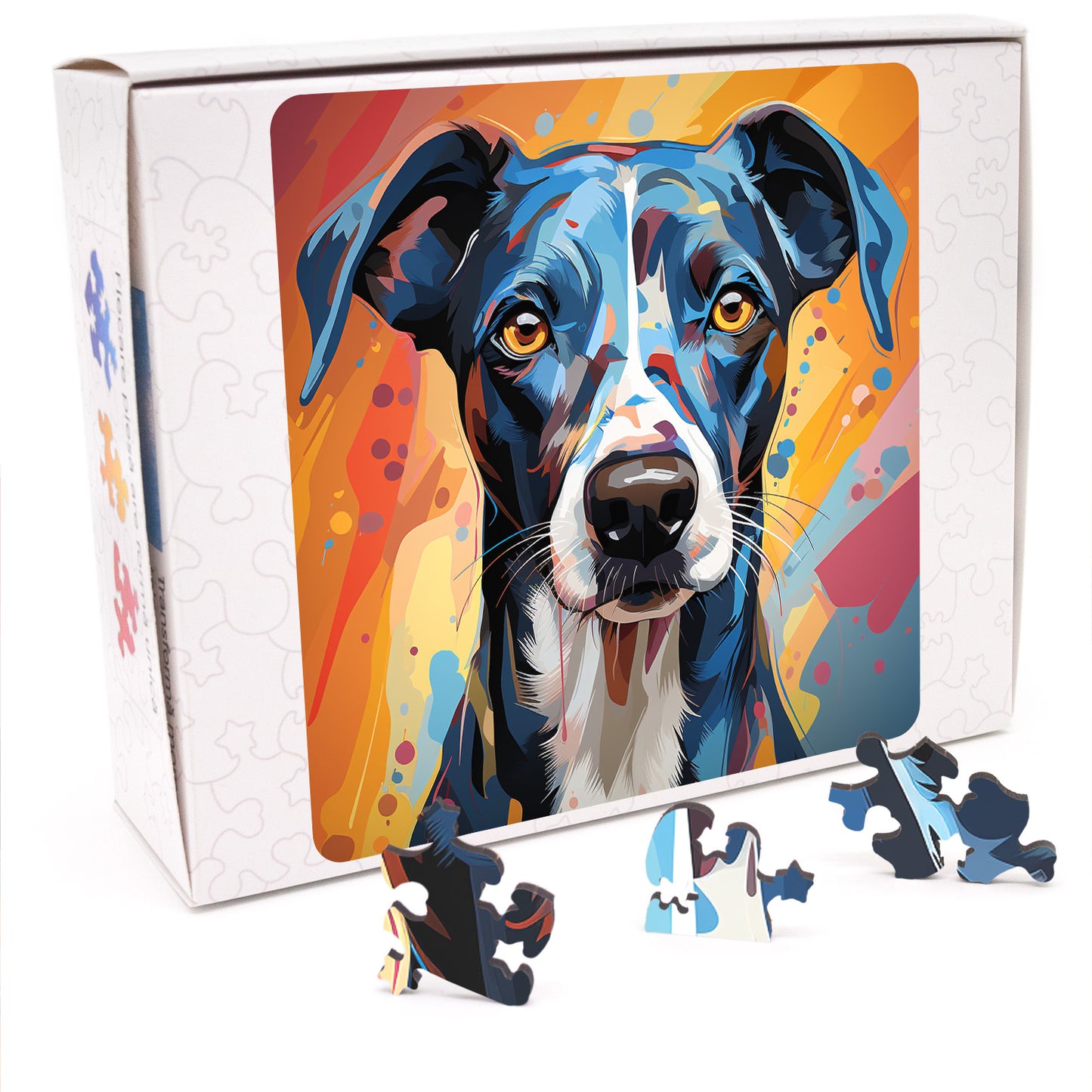 Puzzle cu Caini - Whippet 2