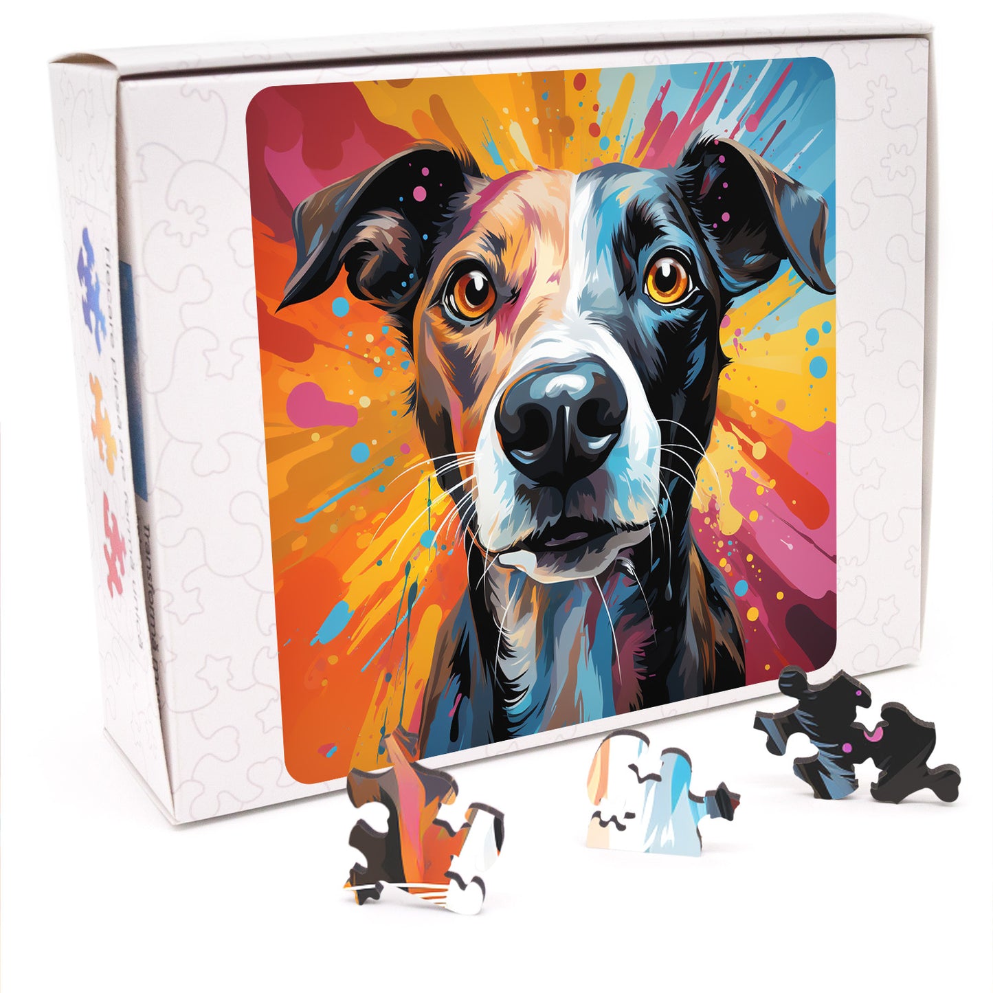 Puzzle cu Caini - Whippet 3