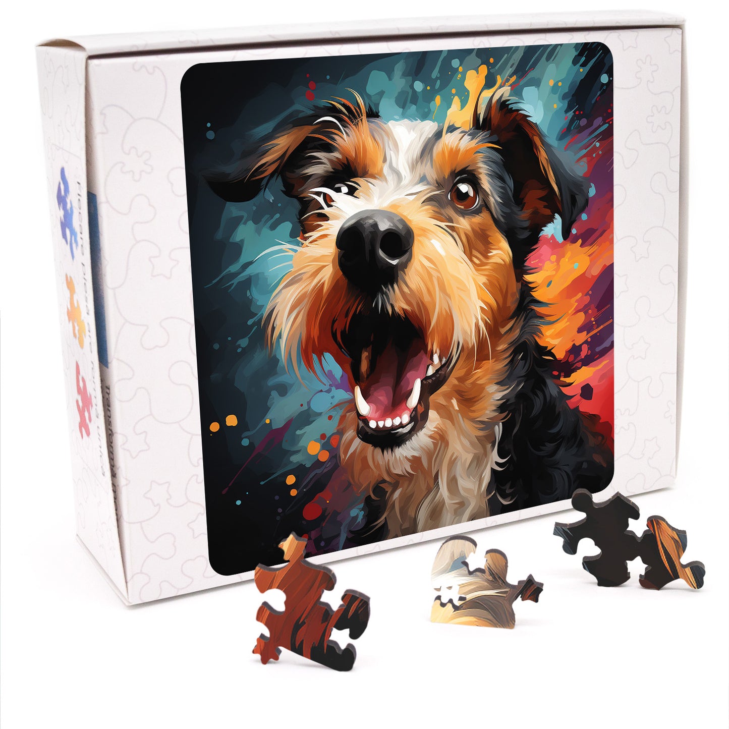 Puzzle cu Caini - Wire Fox Terrier 3