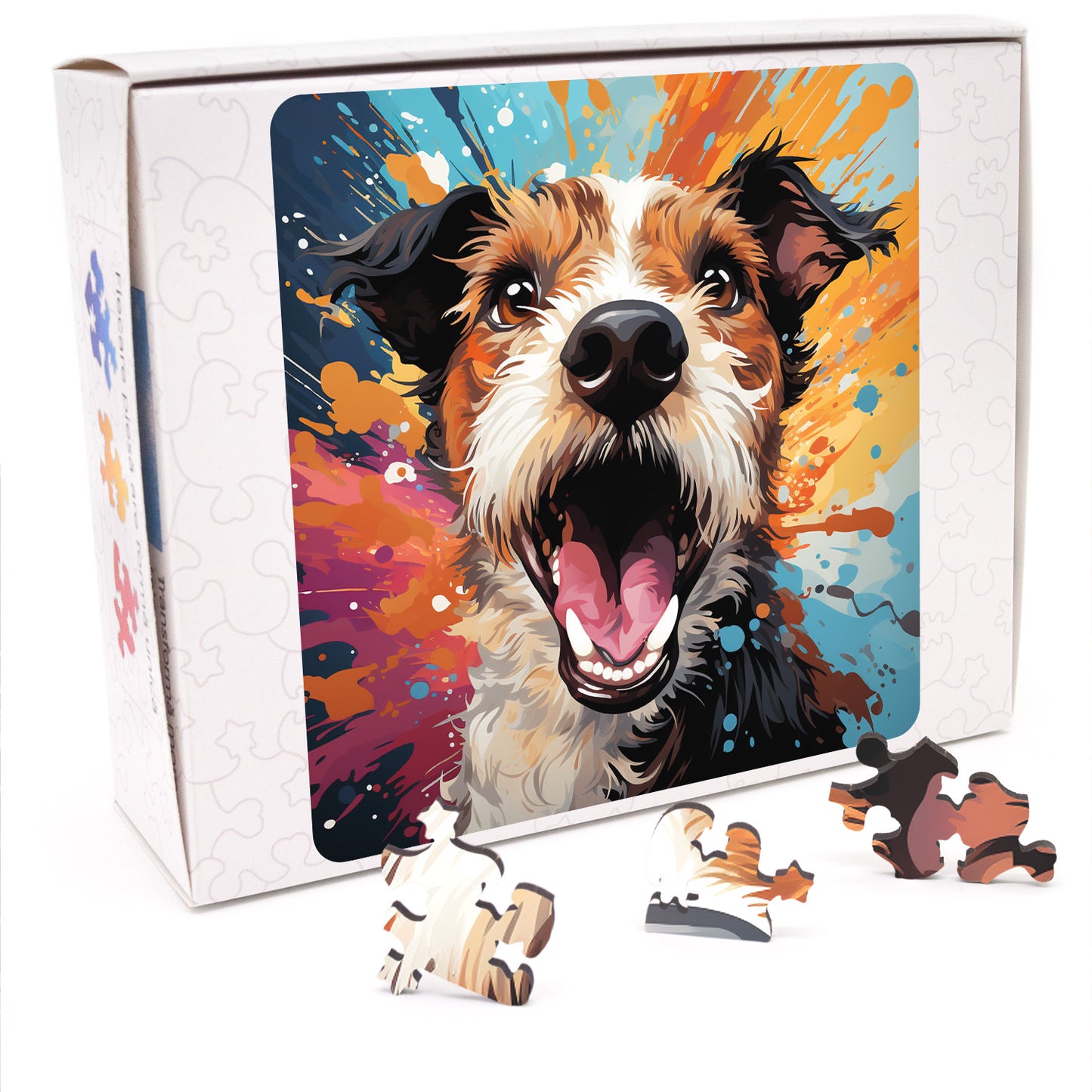 Puzzle cu Caini - Wire Fox Terrier 1