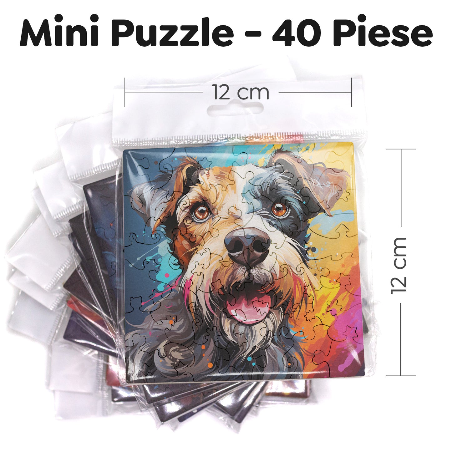Puzzle cu Caini - Wire Fox Terrier 4