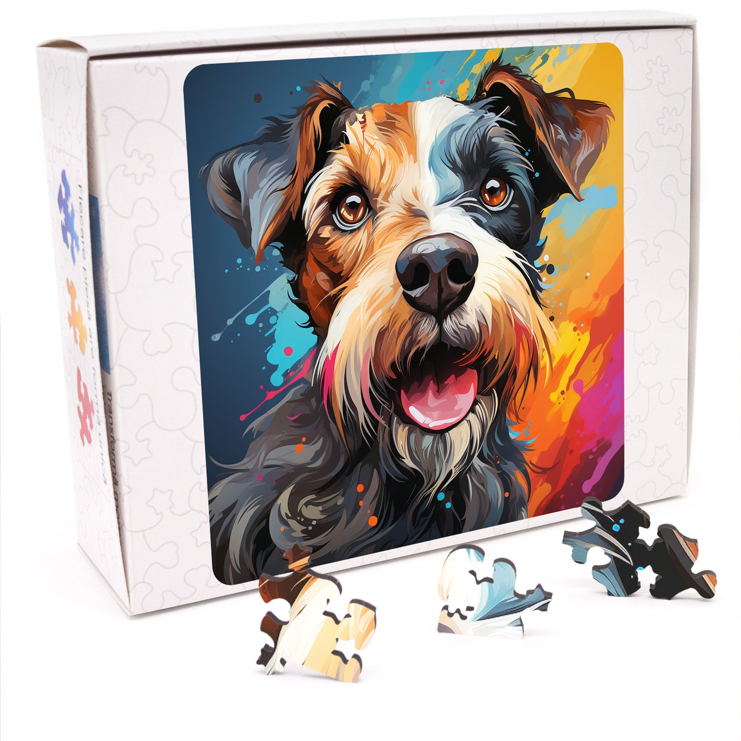 Puzzle cu Caini - Wire Fox Terrier 4
