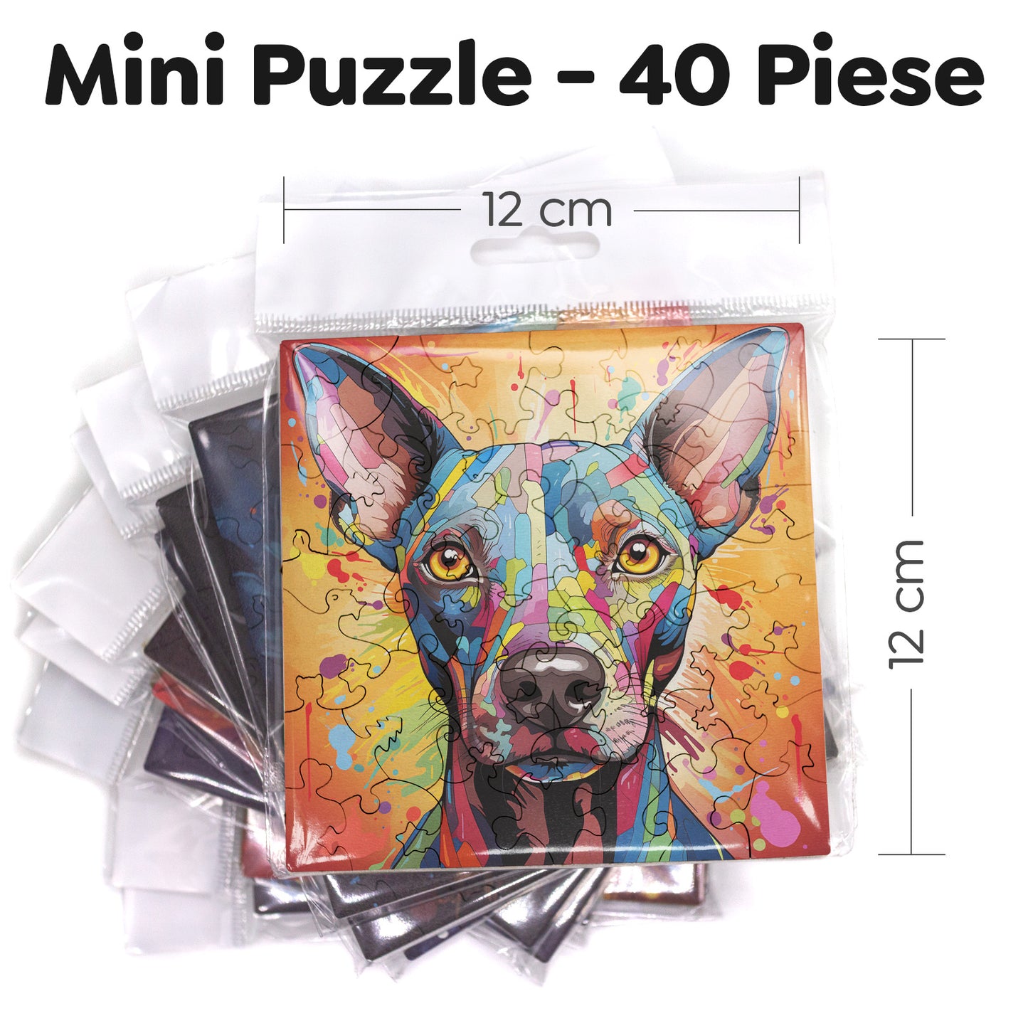 Puzzle cu Caini - Xoloitzcuintli 3