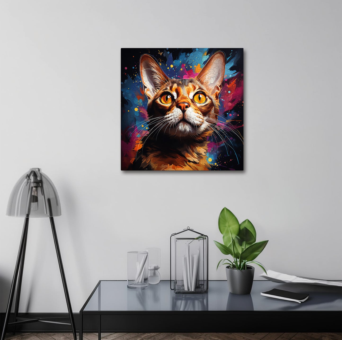 Puzzle cu Pisici - Abyssinian 5 - 200 piese - 30 x 30 cm