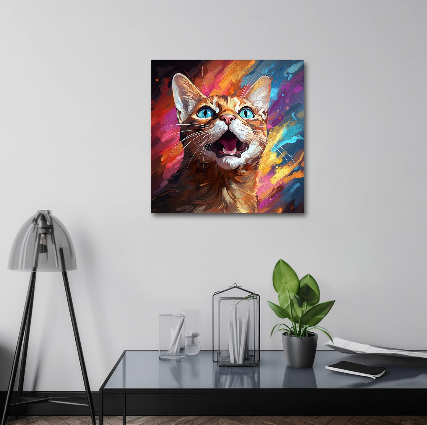 Puzzle cu Pisici - Abyssinian 6 - 200 piese - 30 x 30 cm