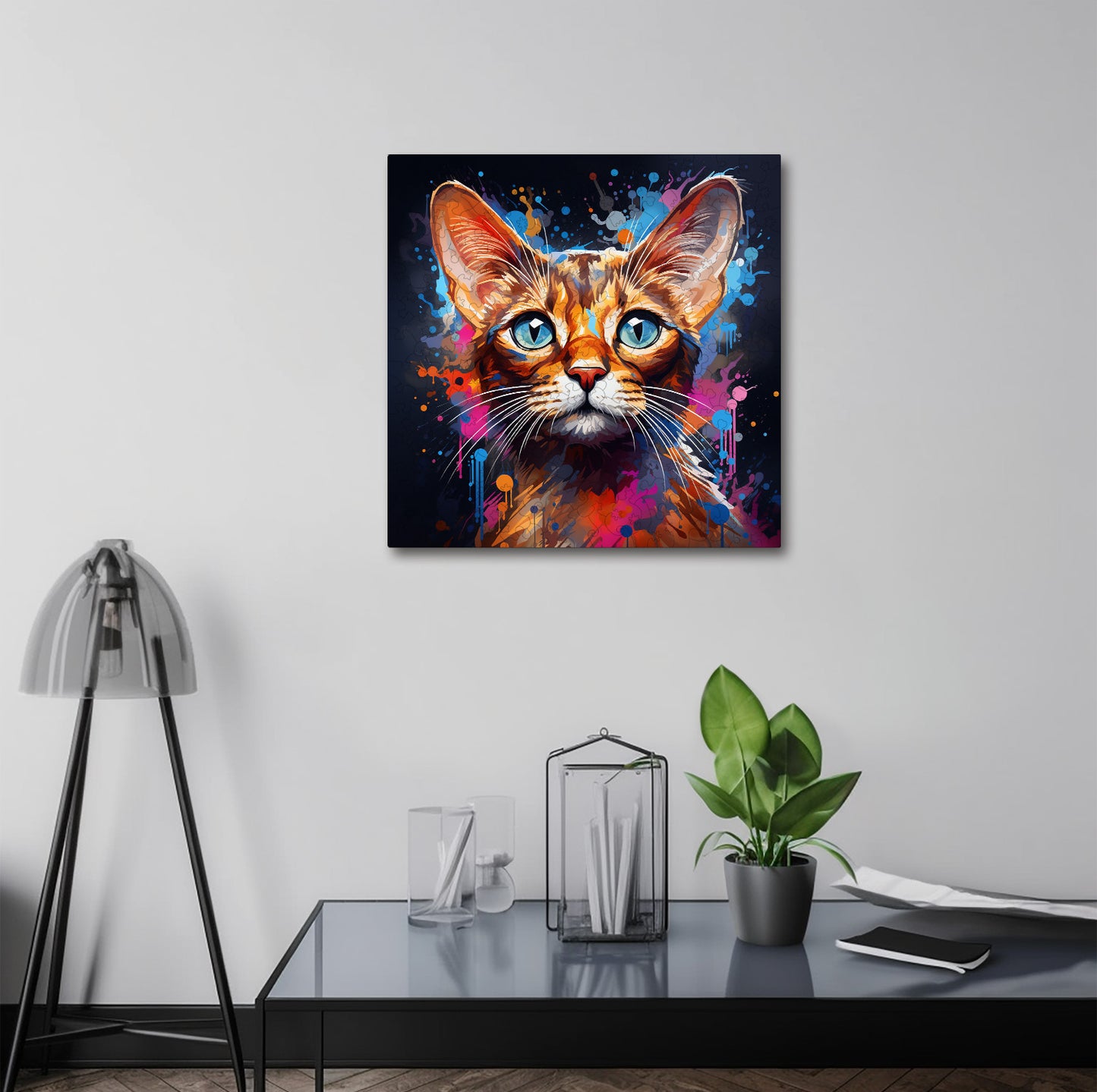 Puzzle cu Pisici - Abyssinian 11 - 200 piese - 30 x 30 cm