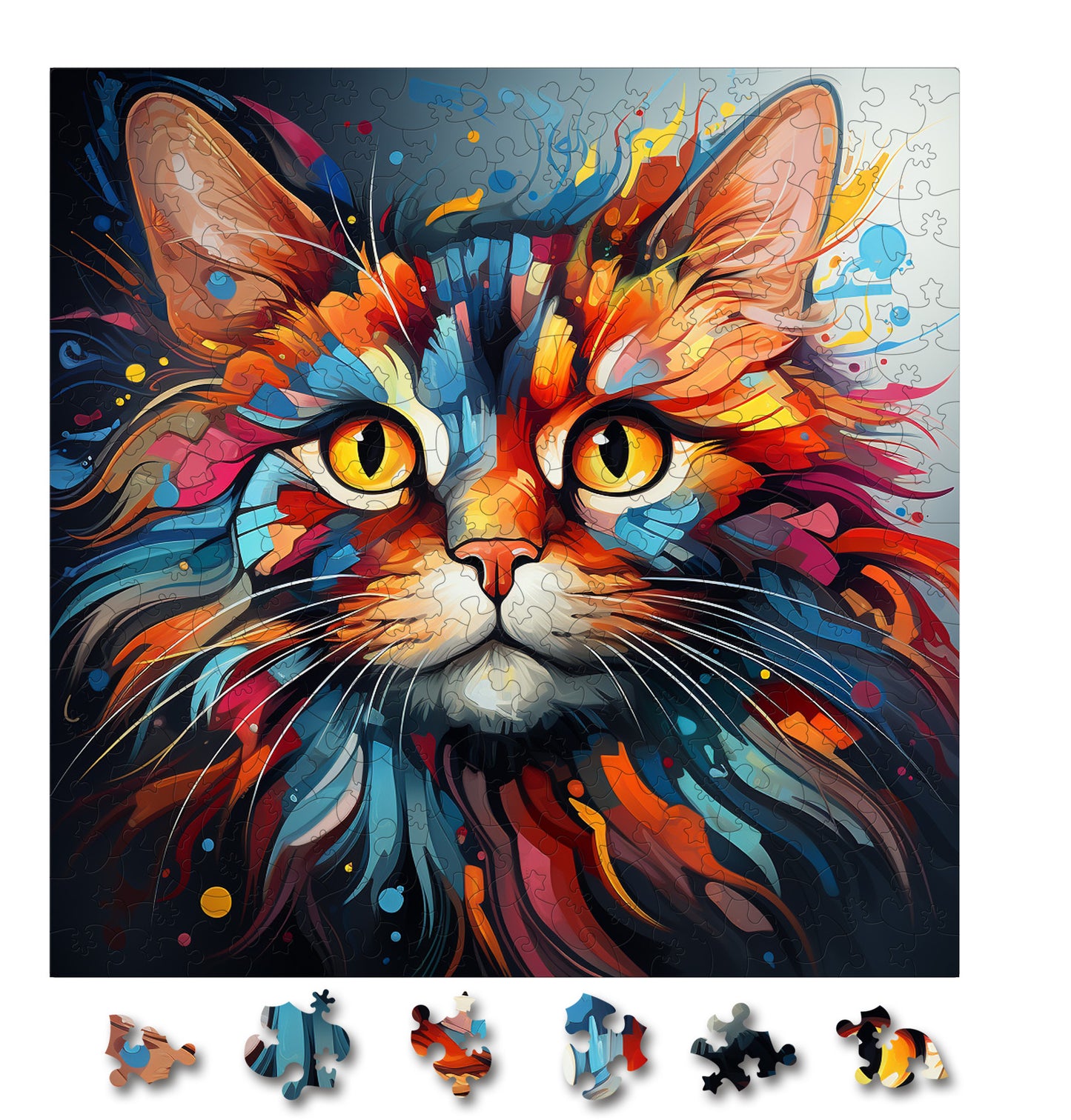 Puzzle cu Pisici - Aegean 1 - 200 piese - 30 x 30 cm