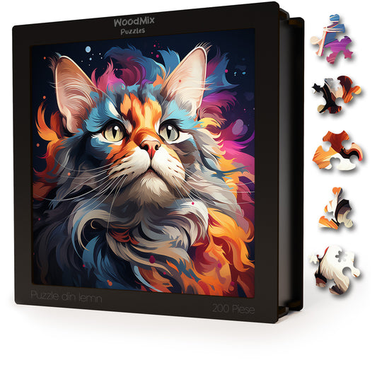 Puzzle cu Pisici - Aegean 2 - 200 piese - 30 x 30 cm
