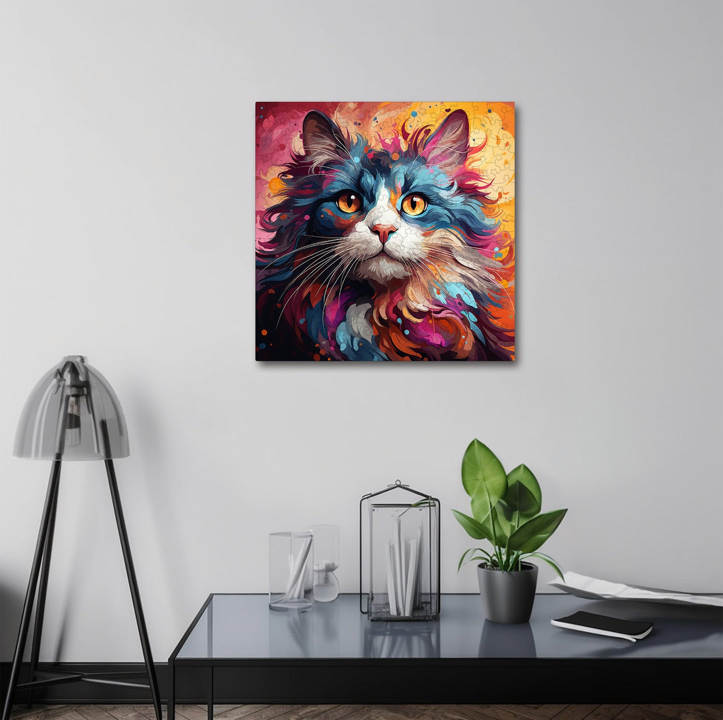 Puzzle cu Pisici - American Curl 3 - 200 piese - 30 x 30 cm