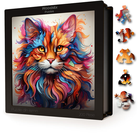 Puzzle cu Pisici - Aphrodite Giant 4 - 200 piese - 30 x 30 cm