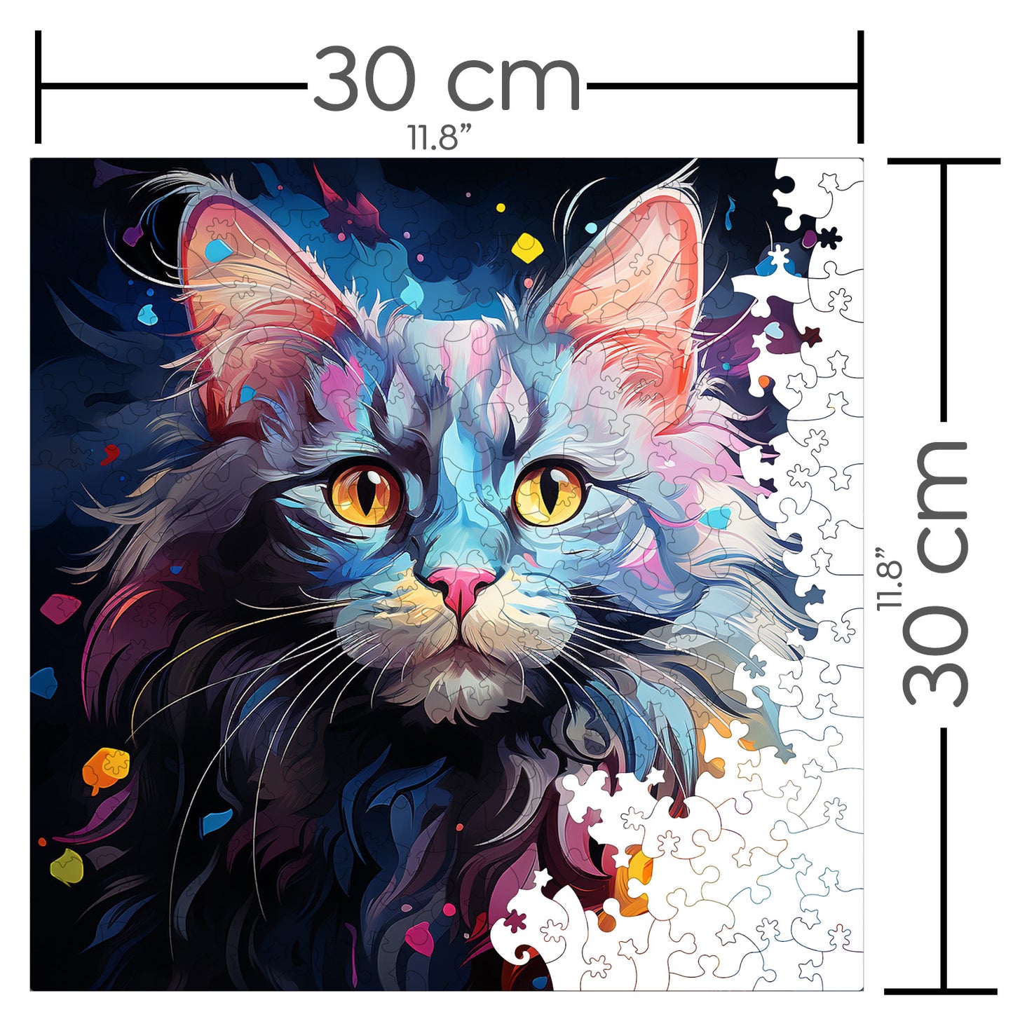 Puzzle cu Pisici - Australian Mist 1 - 200 piese - 30 x 30 cm