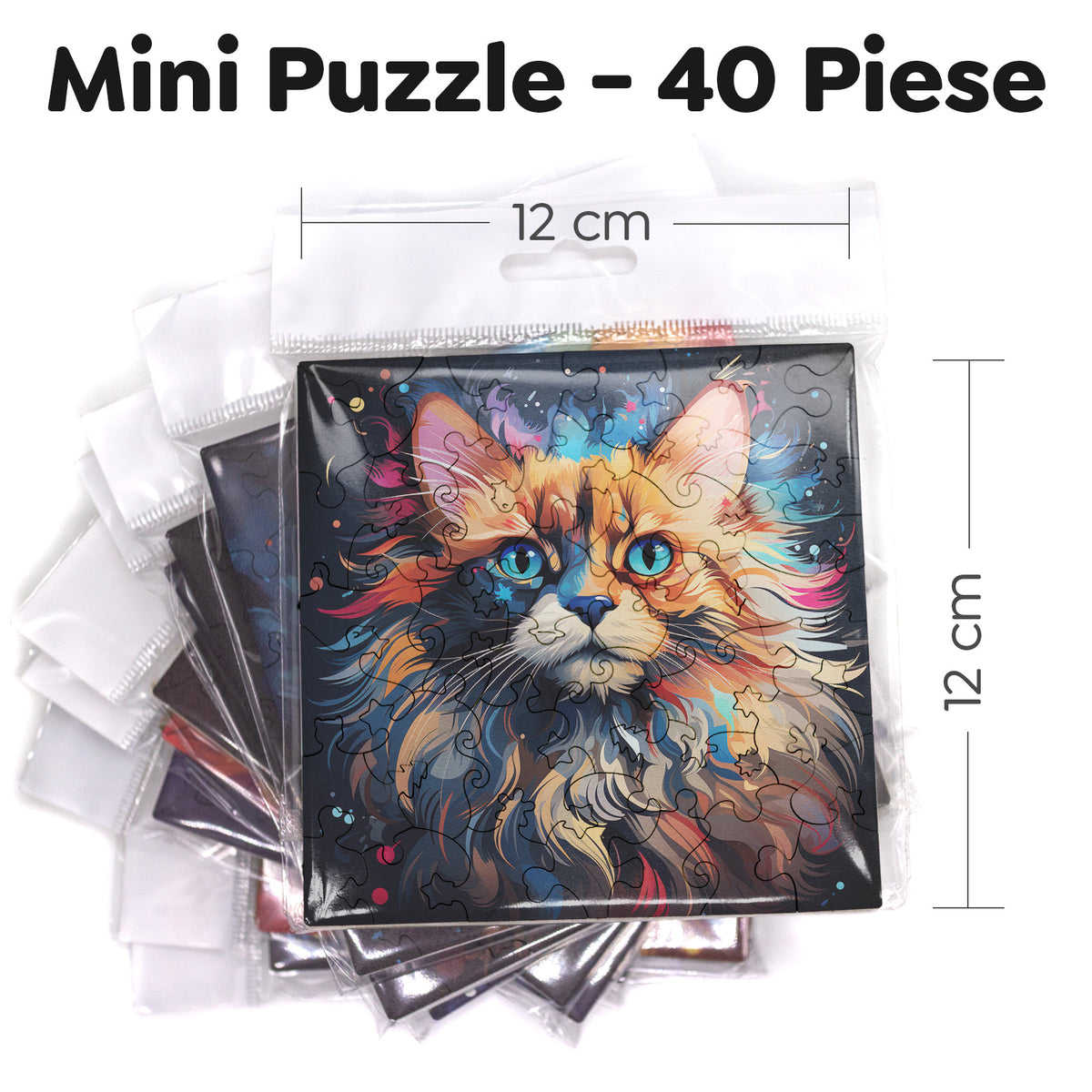 Puzzle cu Pisici - Balinese 3