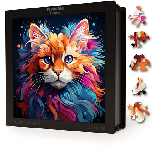 Puzzle cu Pisici - Bambino 2 - 200 piese - 30 x 30 cm