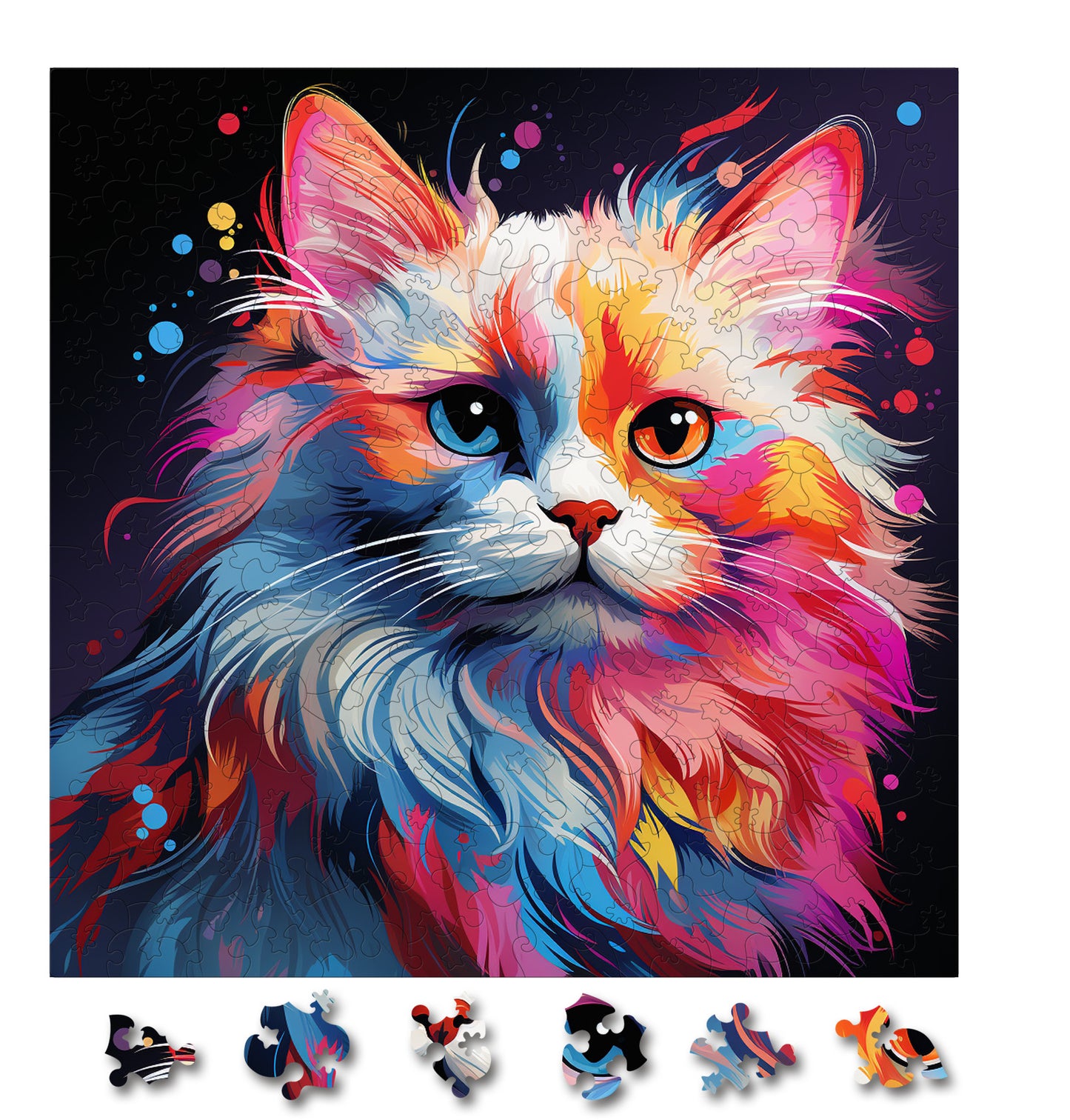 Puzzle cu Pisici - Birman 3 - 200 piese - 30 x 30 cm