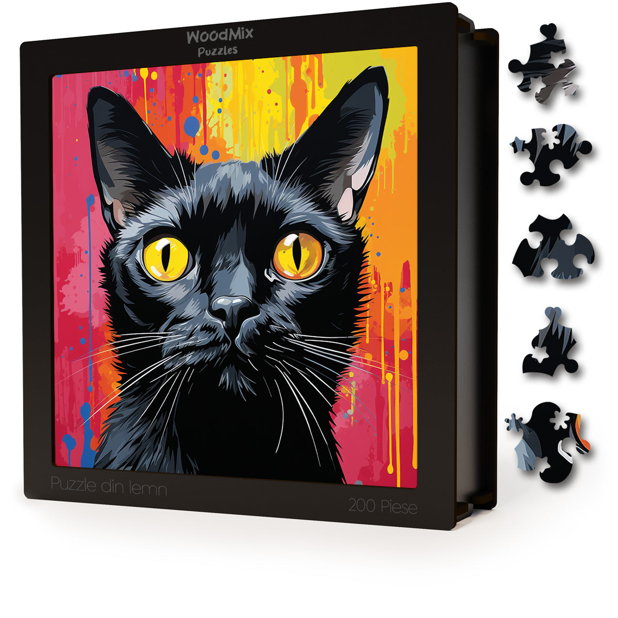 Puzzle cu Pisici - Bombay 1 - 200 piese - 30 x 30 cm