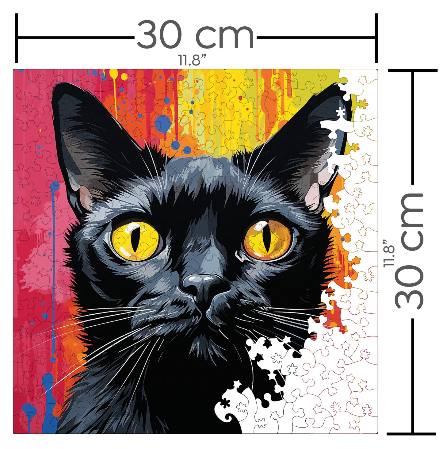 Puzzle cu Pisici - Bombay 1 - 200 piese - 30 x 30 cm