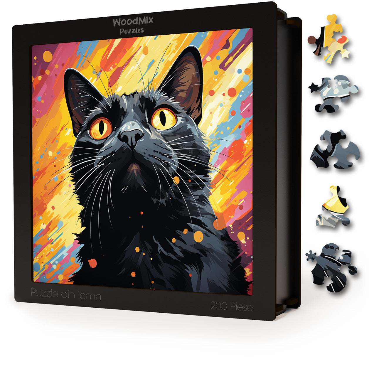 Puzzle cu Pisici - Bombay 3 - 200 piese - 30 x 30 cm